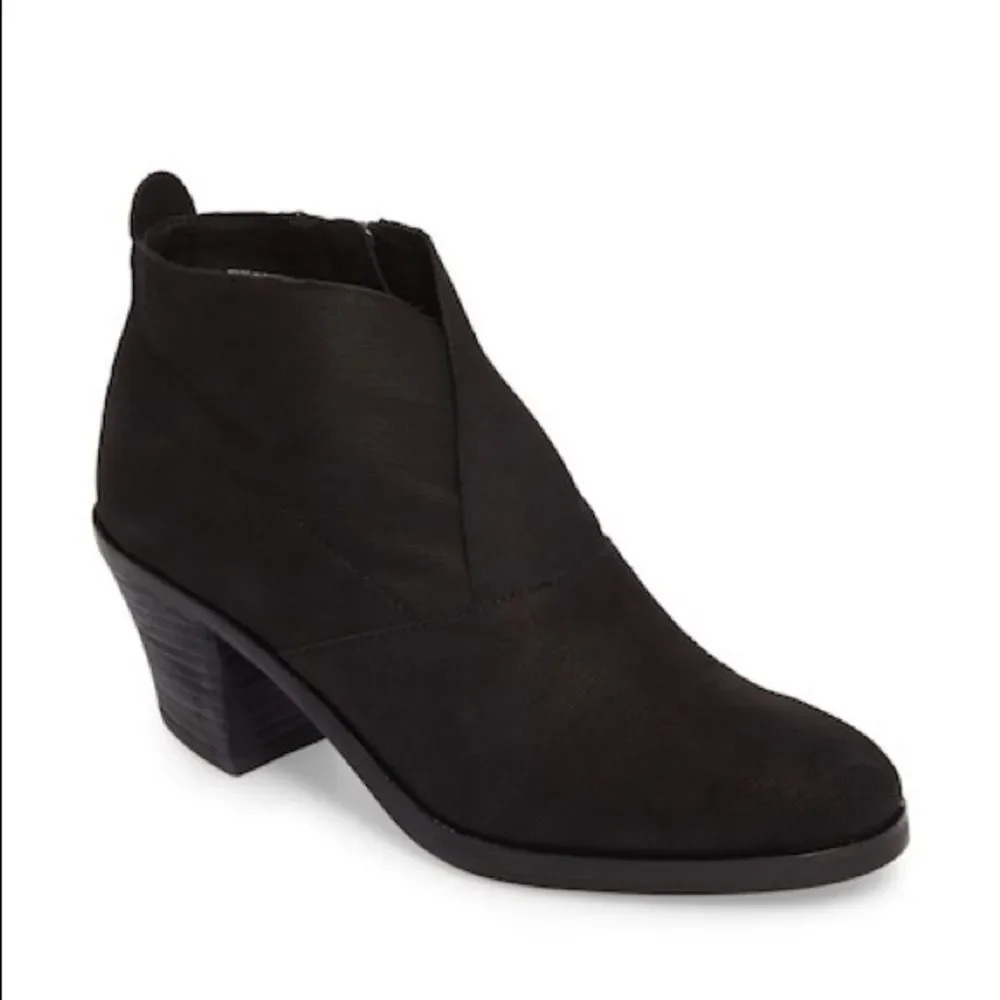 Eileen Fisher Murphy Leather Zippered Bootie